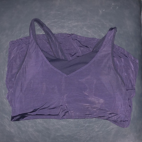 Athleta built in strappy bra racerback tank top - Picture 2 of 5